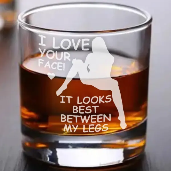 Personalized Sexy Engraved Whiskey, Beer, or Wine Glass – Funny Gift for Husband, Boyfriend – Anniversary, Couples Barware, Naughty Gift - Image 3