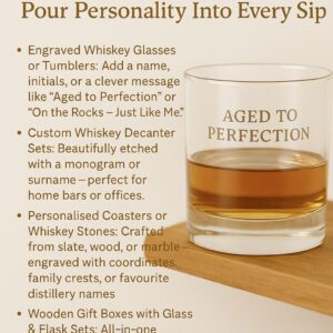 Custom gift for whiskey lover