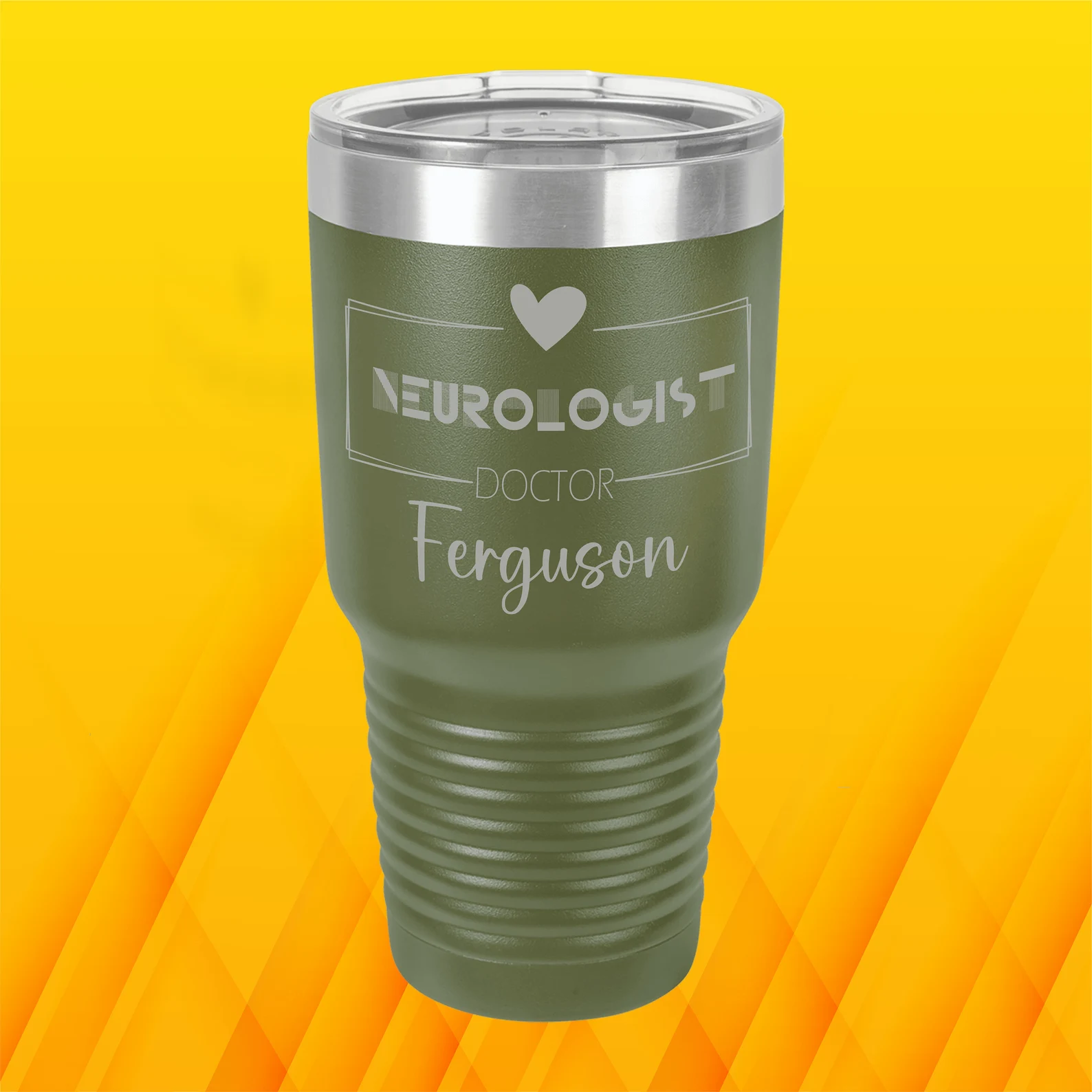 Neurologist Doctor Personalized Tumbler Gift Engraved Fathers Day Gift for Him Mothers Day Gift for Her 30 oz Tumbler Custom Doctor Gift