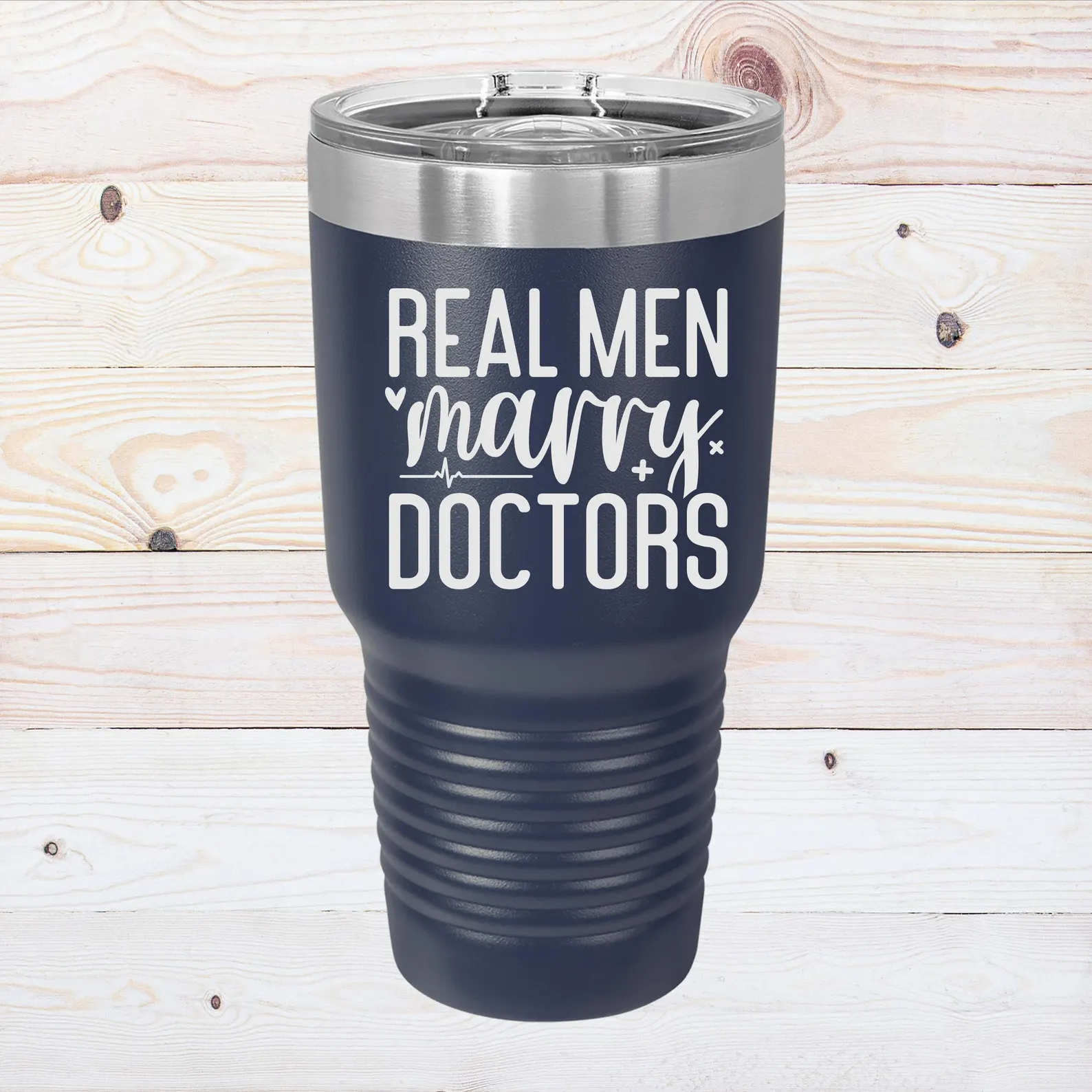 Personalized 30 oz Doctor Tumbler – Doctor Life Engraved Quotes & Custom Designs – Ideal Gift for Healthcare Professionals Gift For Husband