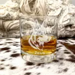 Personalized Engraved German Shepherd Whiskey Glass, Wine, Beer Glass Custom Dog Memorial Gift for Dog Mom,German Shepherd Dog Dad,Pet Lover
