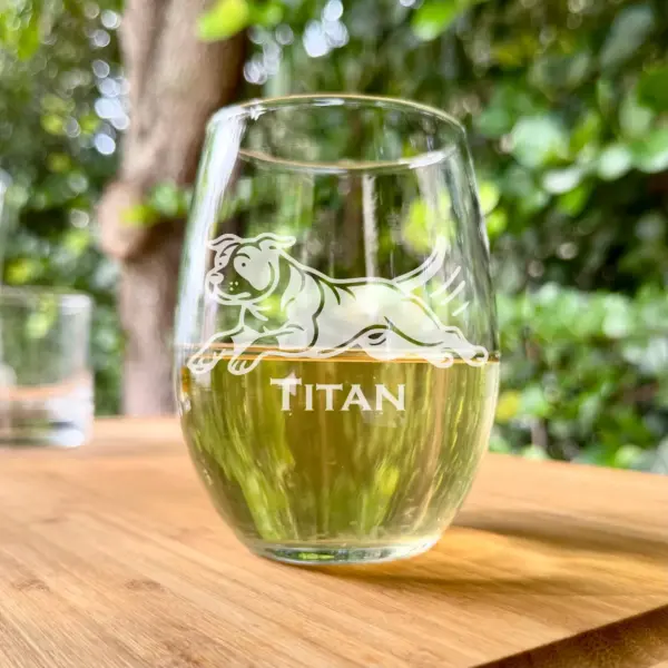 Custom American Pitbull Engraved Glass - Personalized Whiskey, Wine, or Beer Glass- Dog Lover Gift, Pet Memorial, Dog Dad Gift, Housewarming - Image 2