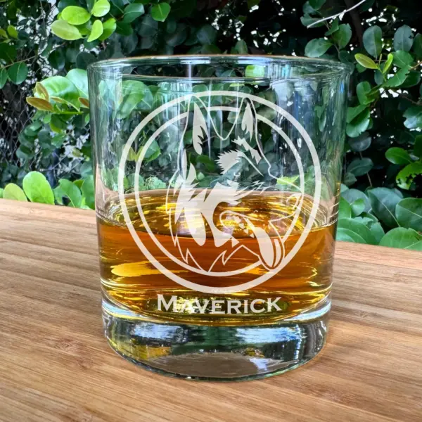 Personalized German Shepherd Engraved Whiskey, Wine, or Beer Glass | Custom Dog Memorial Gift for Dog Moms, Dads & Pet Lovers - Image 4