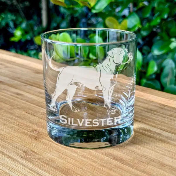 Personalized Pitbull Engraved Glass - Custom Whiskey, Wine, or Beer Glass- Dog Lover Gift, Pet Memorial, Animal Lover, Housewarming, Dog Mom - Image 4