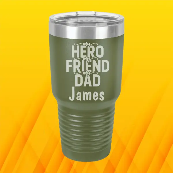 Fathers Day Gift Engraved Gift for Daddy Custom 30 oz Tumbler Personalized Dad Gift Travel Gift for Him Dad Sippy Cup Gift for Dad - Image 5