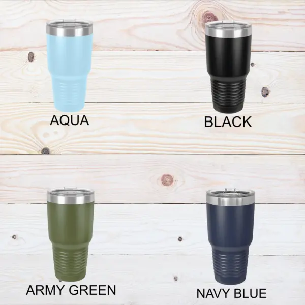 Personalized Floral Initial 30oz Tumbler With Custom Name| Unique Gift for Bridesmaids, Moms & Holidays Perfect Gift For Her Valentines Gift - Image 7