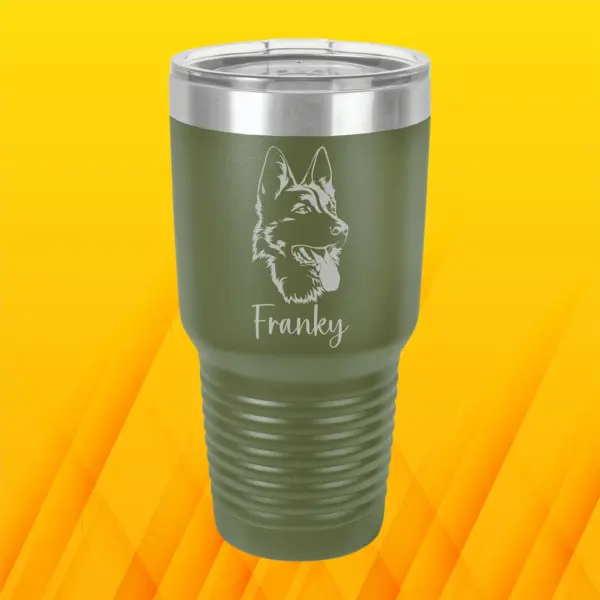Custom Engraved Dog Tumbler - Dog Breed Selection - Personalized 30 oz Tumbler - Dog Mom/Dad Gift - Pet Memorial Gift - Pet Lover Gift - Image 7
